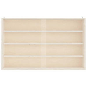 Trämonter för samlarobjekt med dörrar 60x8,5x37cm