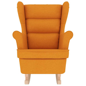 Gungstol mörkgul 74x90x102 cm tyg