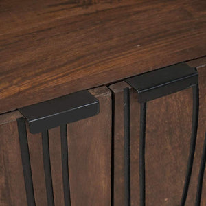 Badrumsmöbelset med låda med hylla 3 pcs Brun Konstruerat trä