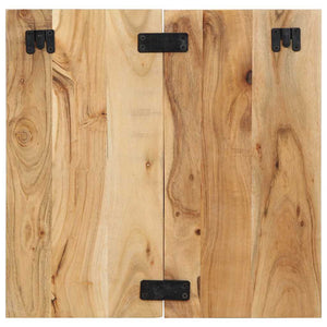 Sängbord 50x27x50 cm massivt akaciaträ