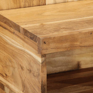 Sängbord 50x27x50 cm massivt akaciaträ