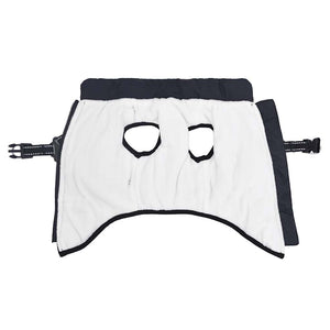 Hundtäcke med sele vattentät reflex marinblå L36