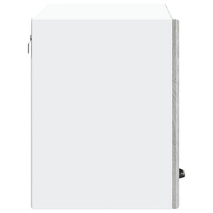 Väggskåp för kök Lucca grå sonoma konstruerat trä