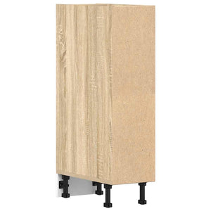 Underskåp "Riga" sonoma-ek 20x44,5x81,5 cm konstruerat trä