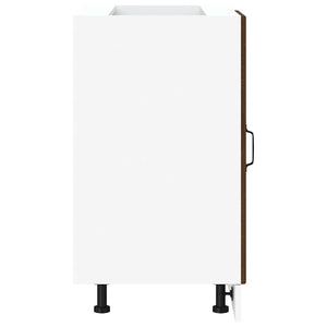 Köksskåp nedre Lucca brun ek konstruerat trä