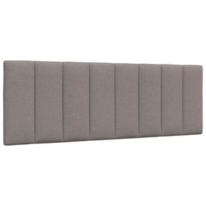Bed Frame without Mattress "Hanko" Taupe 140x200cm Fabric