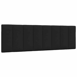 Bed Frame without Mattress "Hanko" Black 160x200cm Fabric
