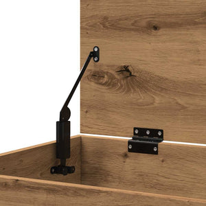 Förvaringskista artisan ek 84x42x46 cm konstruerat trä