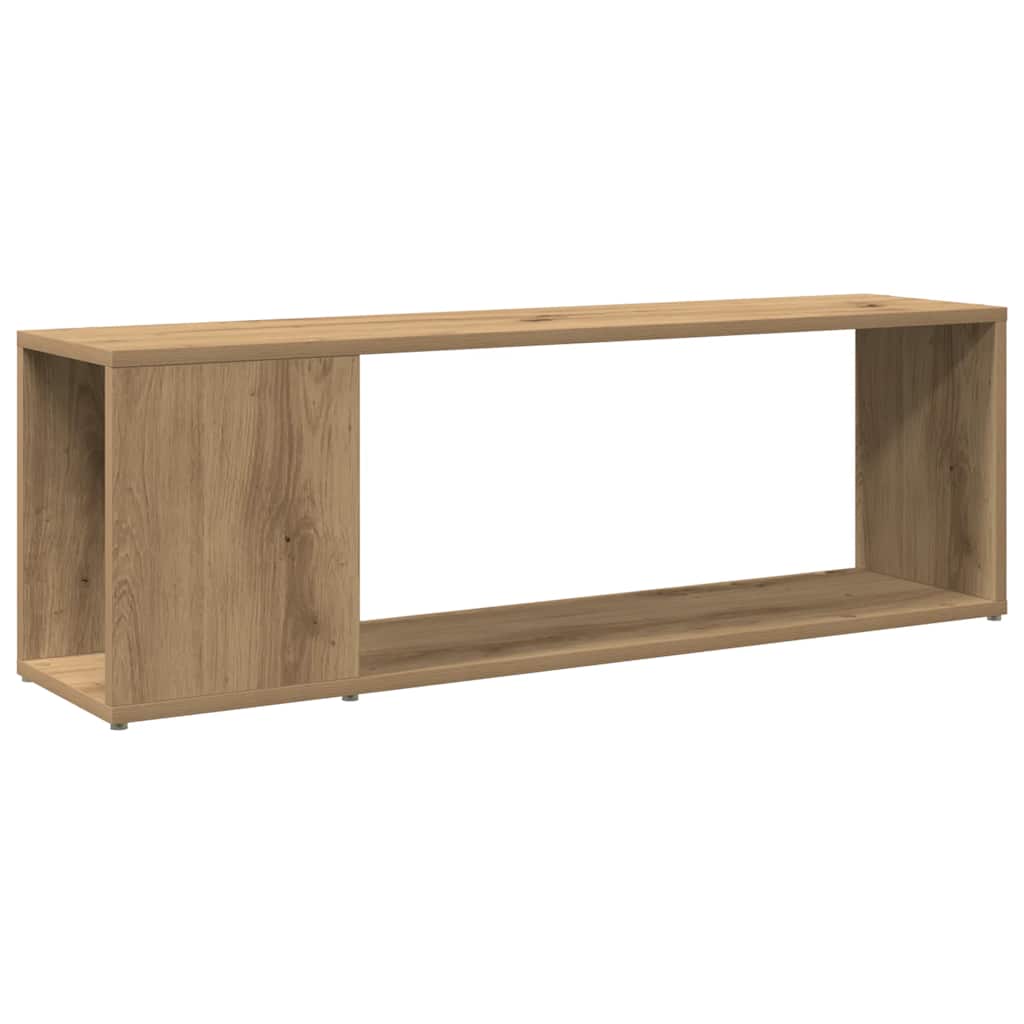 Tv-bänk artisan ek 100x24x32 cm konstruerat trä