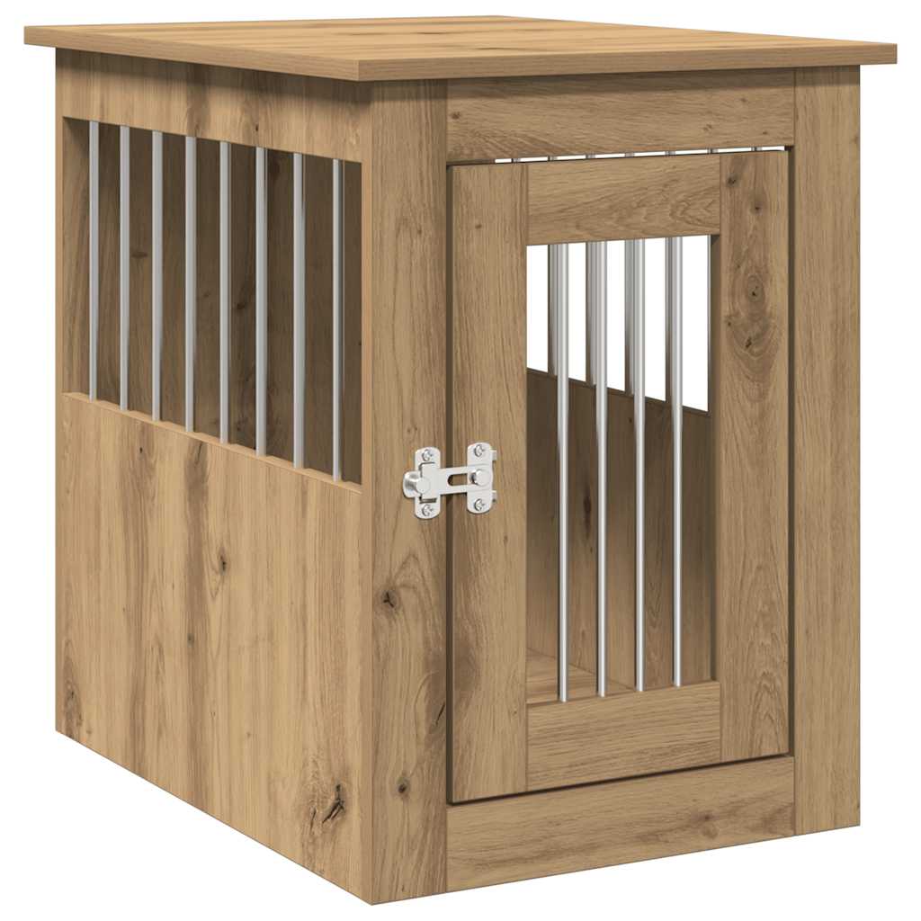 Hundbur artisan ek 45x62x59 cm konstruerat trä