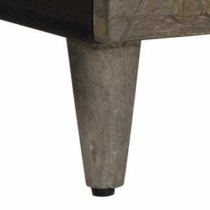 Högskåp 60x33x100 cm massivt mangoträ