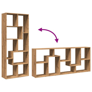 Bokhylla/Rumsavdelare ek 67x25x161,5 cm konstruerat trä