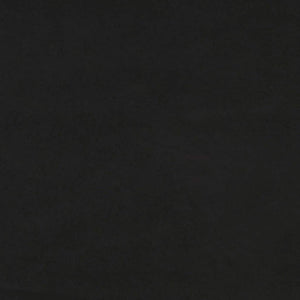 Sängram utan madrass svart 200x210 cm sammet