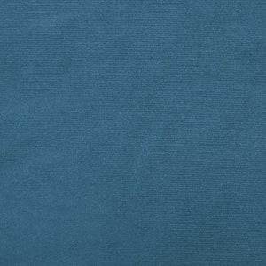 Sängram utan madrass mörkblå 160x220 cm sammet