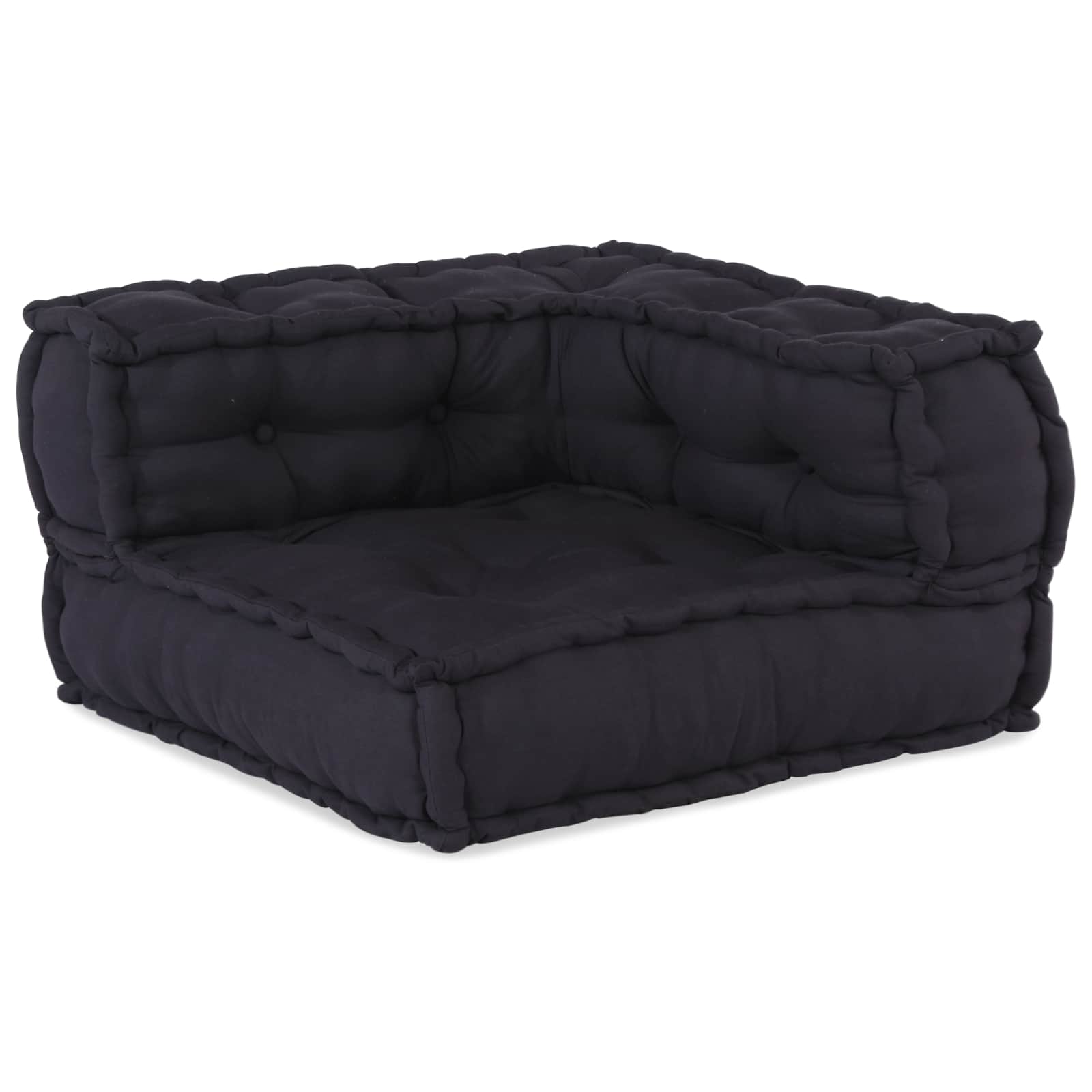Modulsofa enhet Tyg Antracit 210 x 70 x 56 cm