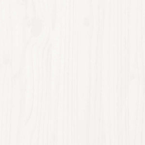 Julgran trä vit 112 cm massiv furu