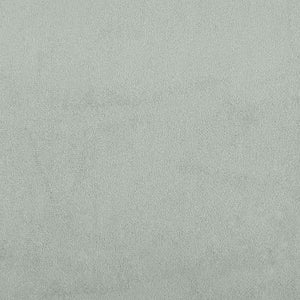 Resårsäng med madrass ljusgrå 90x220 cm sammet