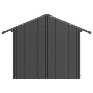 Hundkoja med tak 85x107x81 cm galvaniserat stål