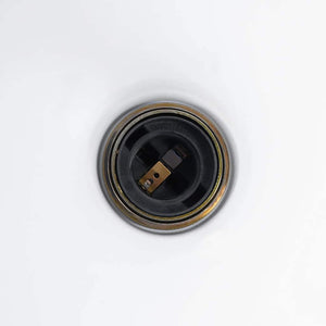 Pendellampa höjdjusterbar E27 glans mörkblå Ø 22 cm metall