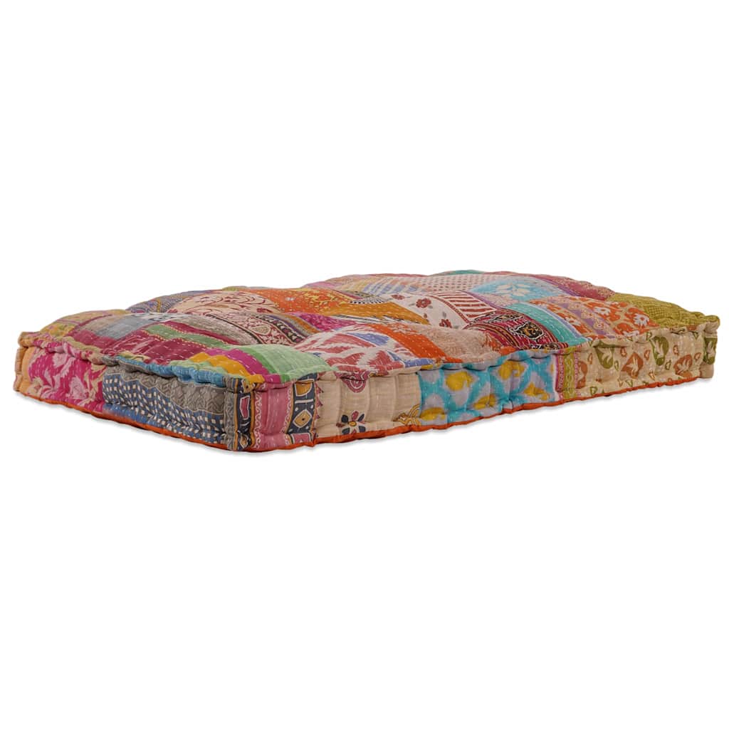 Pallettsoffa Kudde Flerfärgsdesign 120 x 80 x 12 cm Tyg