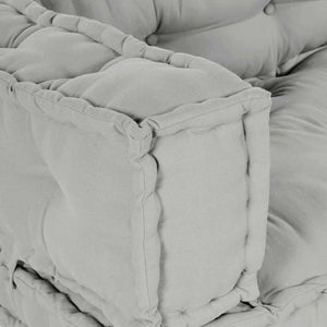 Soffkudde 3 pcs Grå tyg