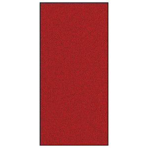 Dörrmatta Röd och Svart 120 x 250 cm 100% Polyamid