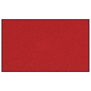 Dörrmatta Röd och Svart 90 x 150 cm Polypropylen och vinyl