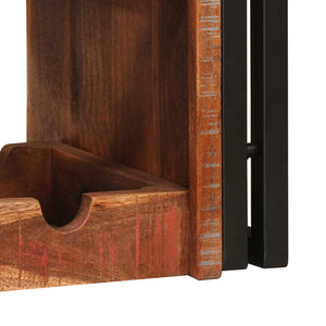 Vinställ Brun 100 x 45 x 33 cm Massivt återvunnet trä