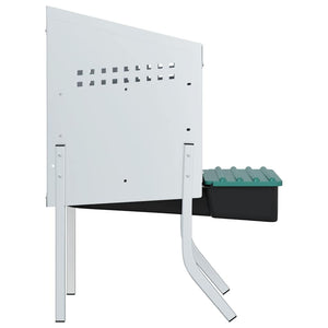 Hönsholk 1 fack med ben galvaniserat stål