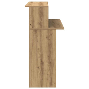 Receptionsdisk artisan ek 100x50x103,5 cm konstruerat trä