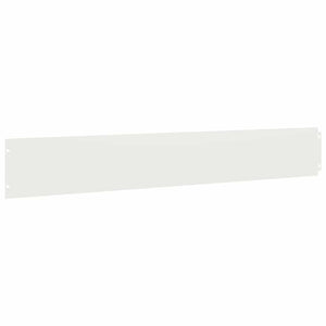 Rabattkanter 10 st vit 15x103 cm kallvalsat stål