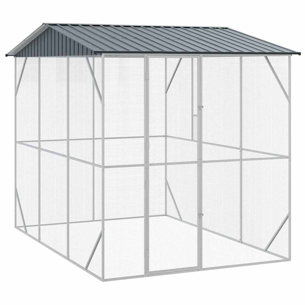 Fågelbur Antracit 227 x 310 x 247 cm