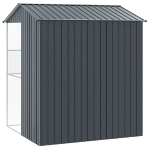 Fågelbur Antracit 215 x 210 x 247 cm Galvaniserat Stål