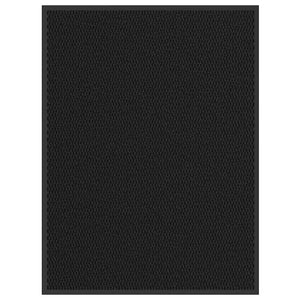 Dörrmatta svart 80x120 cm