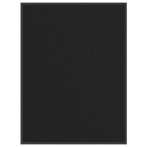 Dörrmatta svart 80x120 cm