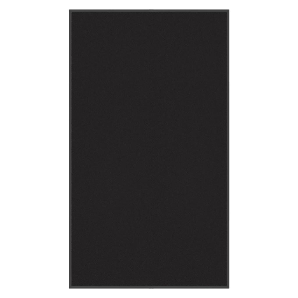 Dörrmatta svart 115x200 cm