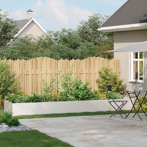 Planteringskärl 360x80x40 cm rostfritt stål