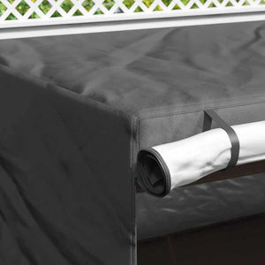 Skydd för utomhusgunga Svart 220 x 150 x 150 cm 420D Oxford Tyg