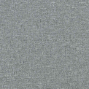 2-sitssoffa ljusgrå 120 cm tyg