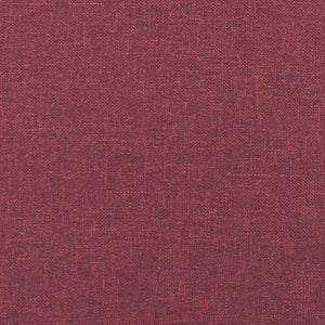 2-sitssoffa vinröd 120 cm tyg