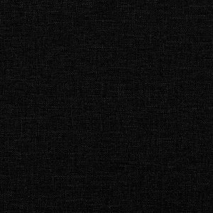 2-sitssoffa svart 120 cm tyg