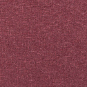 2-sitssoffa vinröd 120 cm tyg