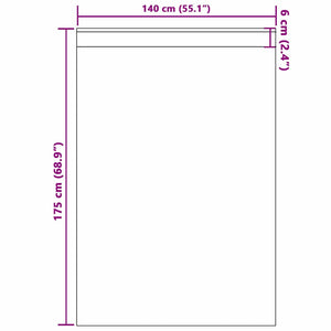 Mörkläggningsgardiner med Ringar 2 pcs Beige 175 x 140 cm