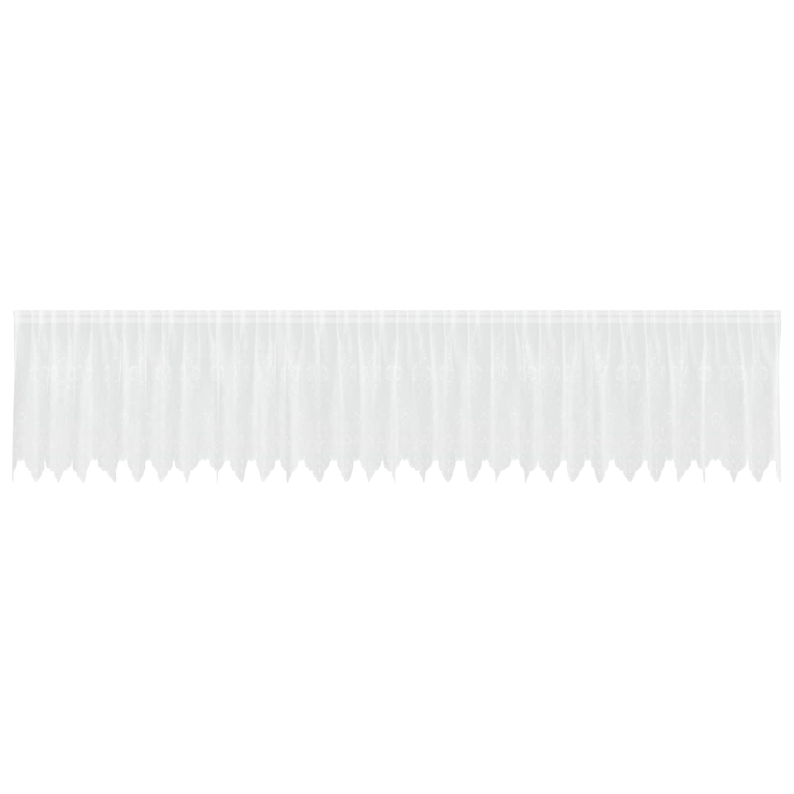 Spetsgardin Vit 80 x 750 cm Polyester
