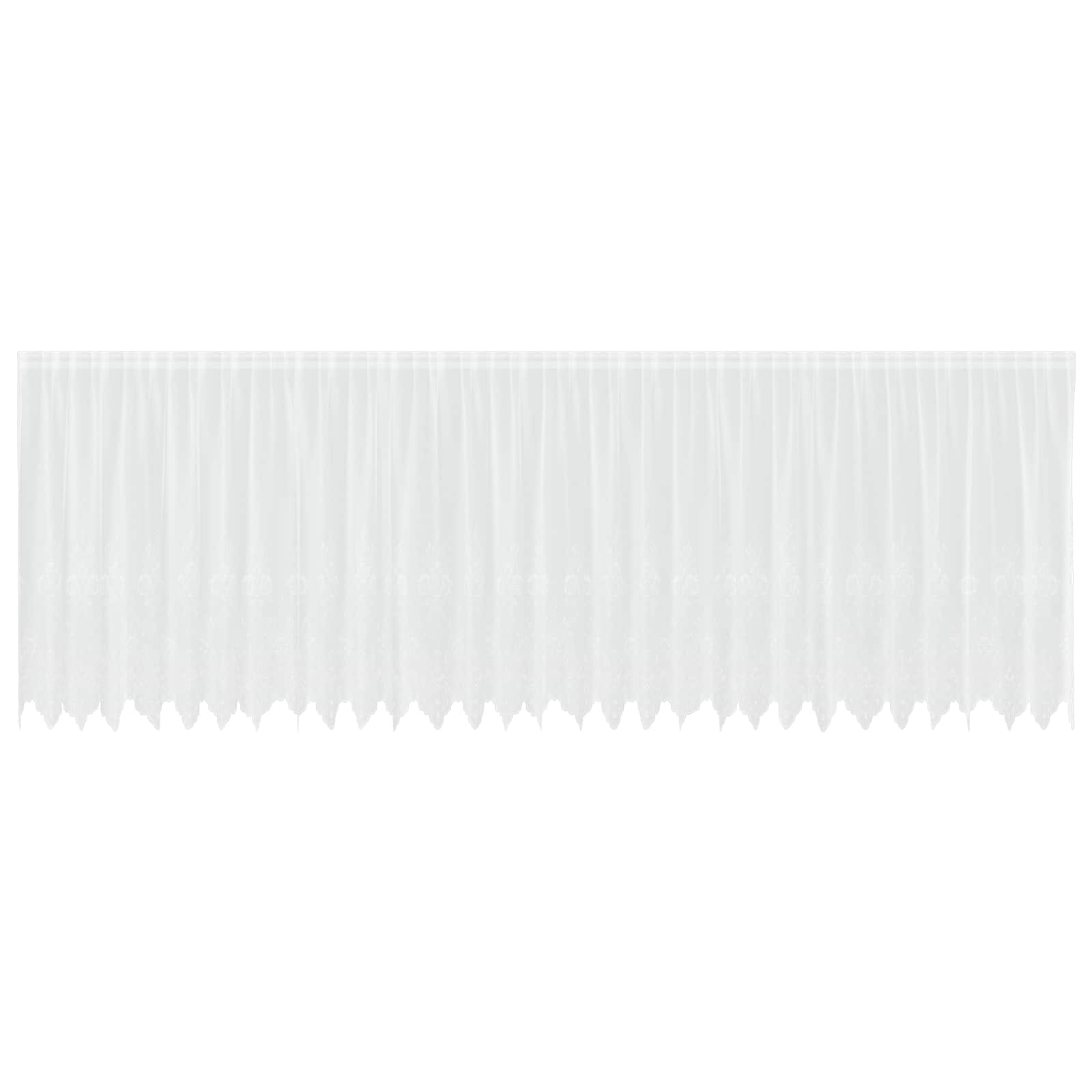 Spetsgardin Vit 140 x 750 cm Polyester
