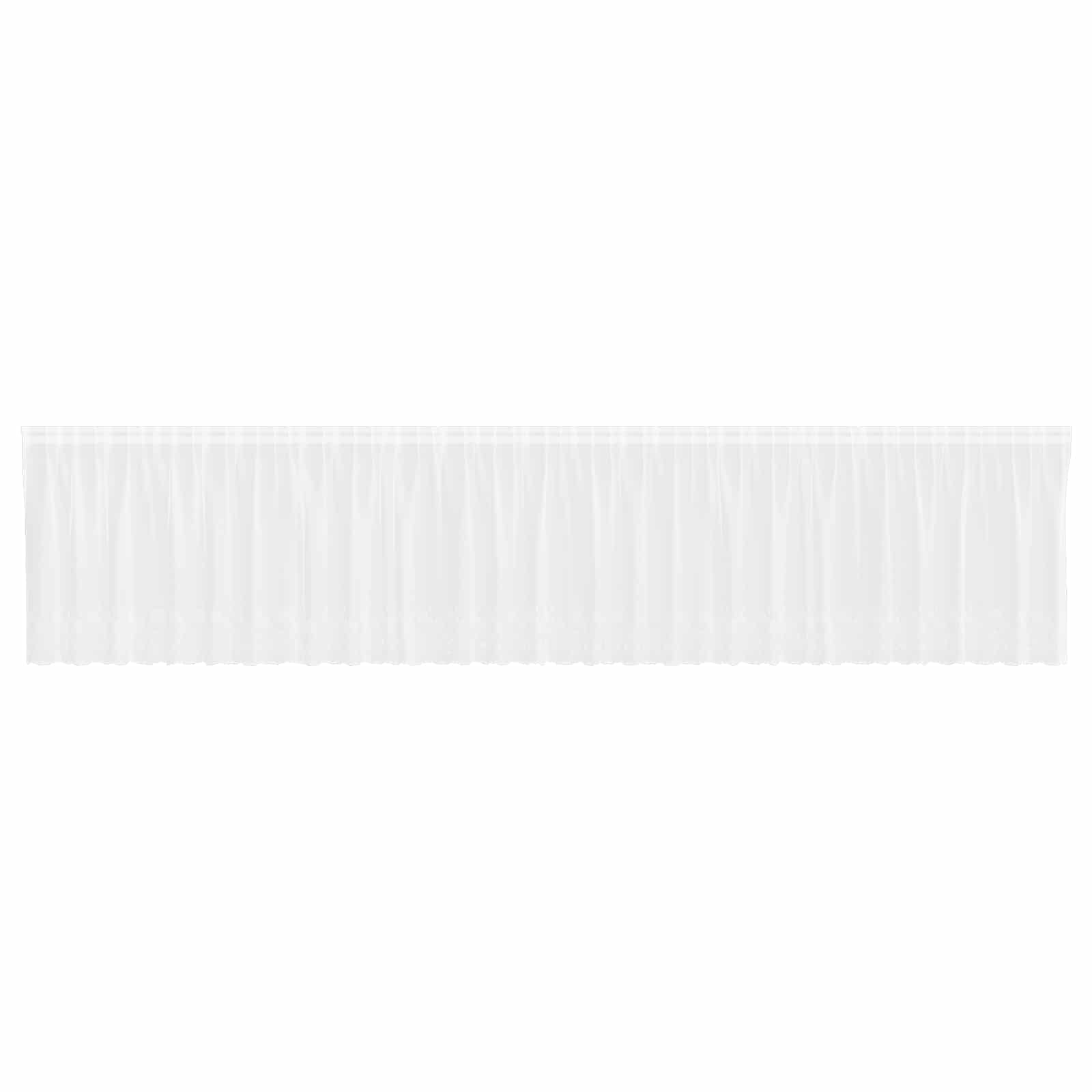 Spetsgardin Vit 180 x 750 cm Polyester