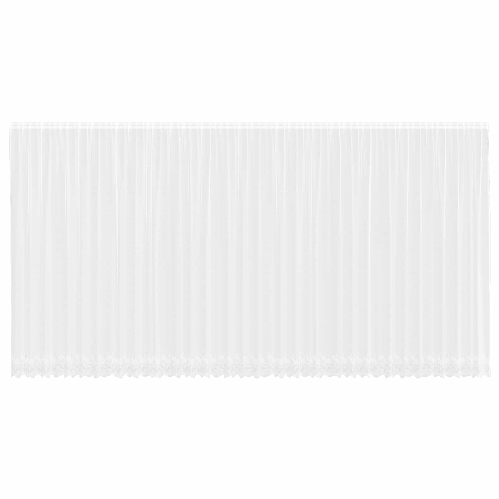 Spetsgardin Vit 300 x 900 cm Polyester