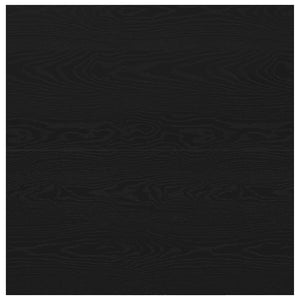 Soffbord med lådor svart ek 100x100x40 cm