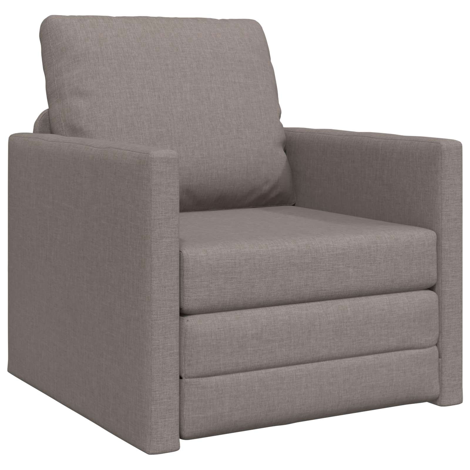 Soffsäng Taupe 74 x 77 x 81 cm tyg