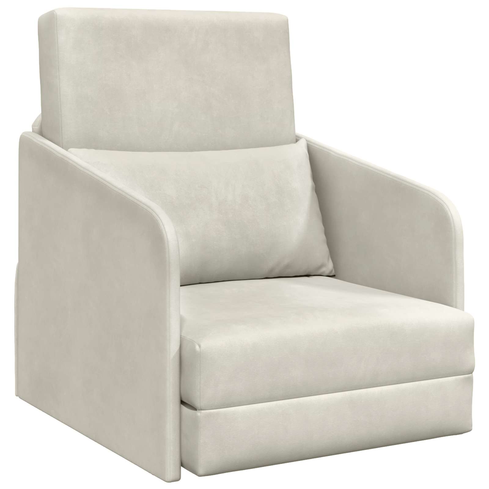 Soffsäng Kräm 65 x 80 x 83 cm Sammet